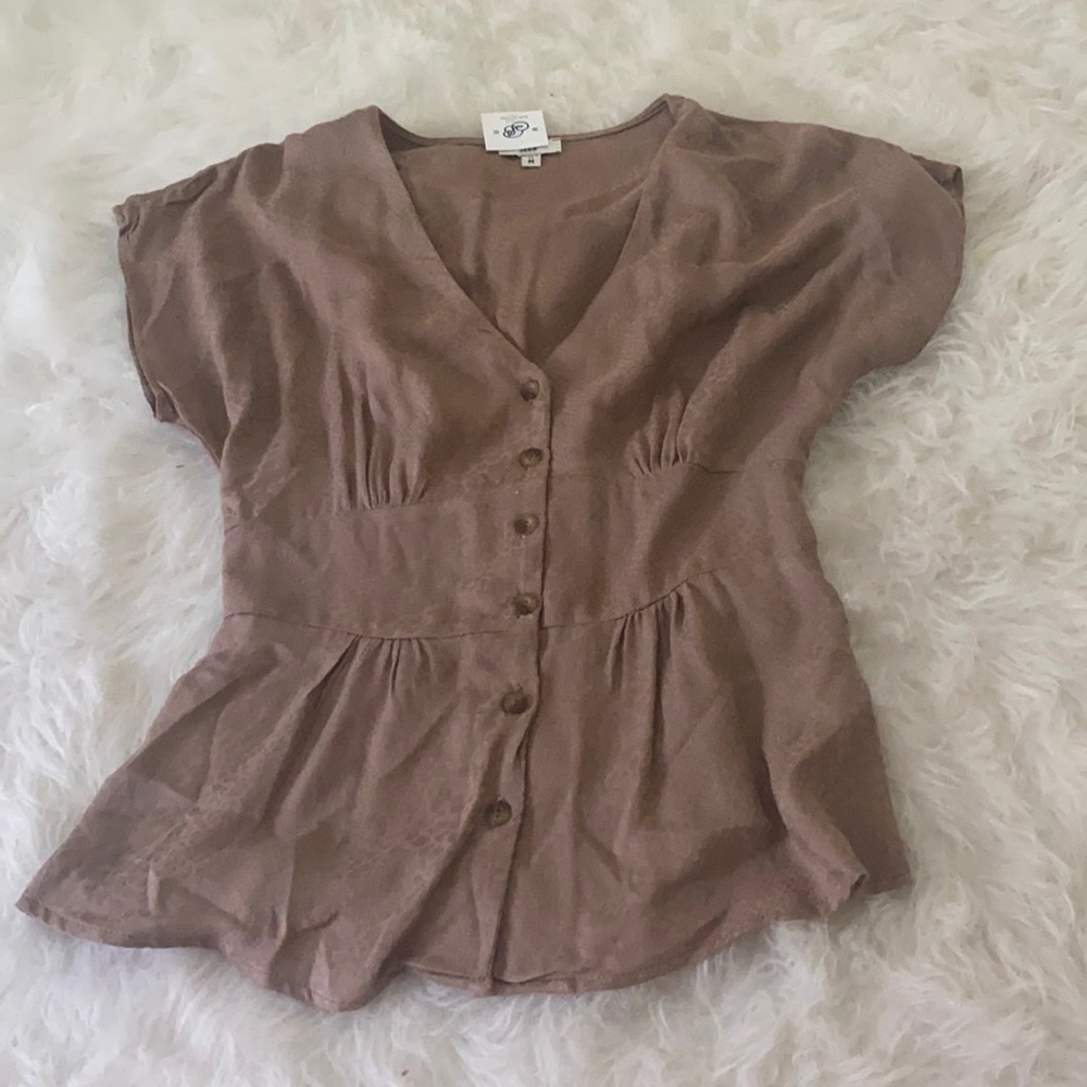 Brown top